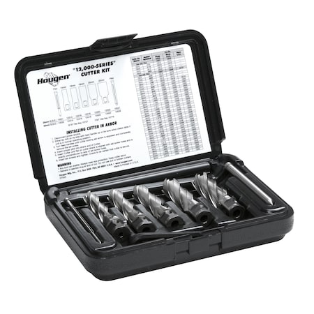 Hougen 12,000-Series Annular Cutter Kit 50MM Depth 12004